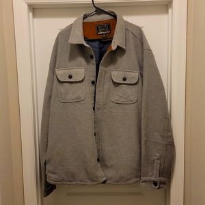 Jack's New York flannel lined shirt jacket